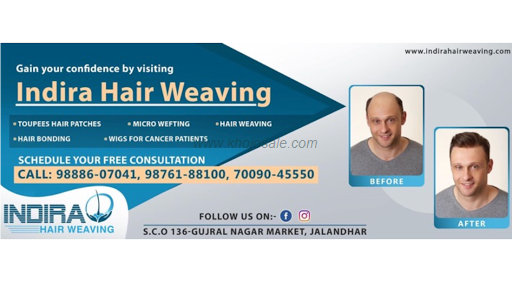 Indira Hair Weaving Beauty Centre Best Hair Wig ServicesBest Hair Patch Services In Best Hair Replacement In Jalandhar