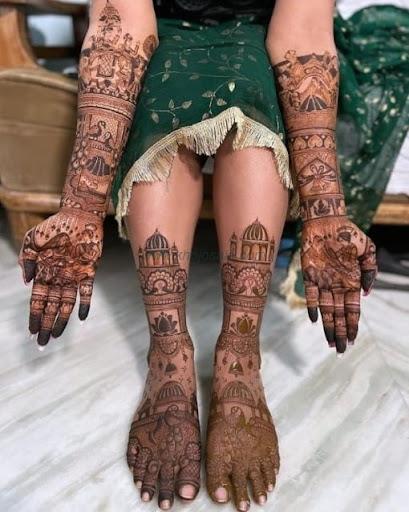 Magic Mehndi Arts Best Bridal Mehndi Artist In Lucknow Mehndi Artist At Home