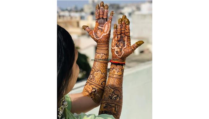 Arjun Mehandi Art