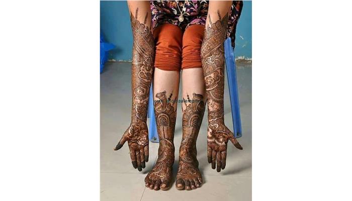 Best Mehndi Artist In Lucknow By Sachin Mehandi Art