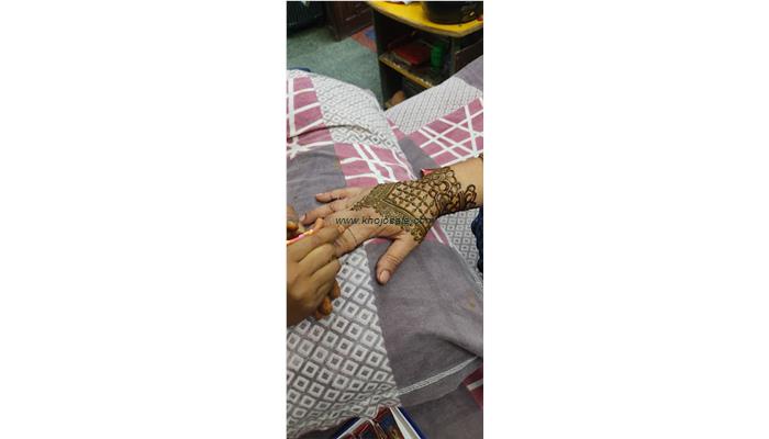 Bridal Mehndi Creation