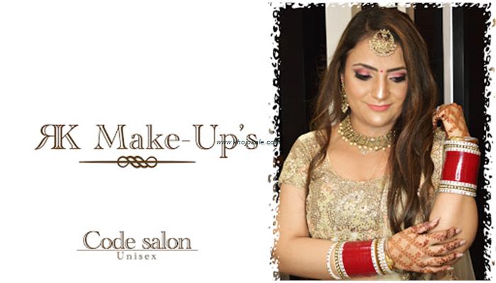 CODE Unisex Salon & Makeup Studio By RK (Rashmi)