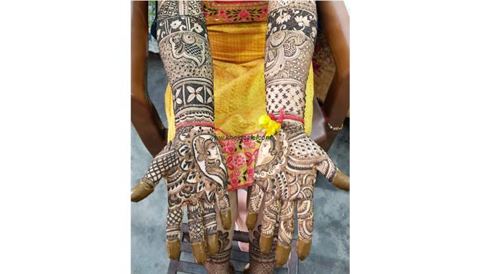 Famous Sangam Mehandi Artist ( Lucknows Best Bridal Mehandi Artist)