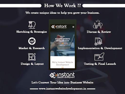 Instant Website Development