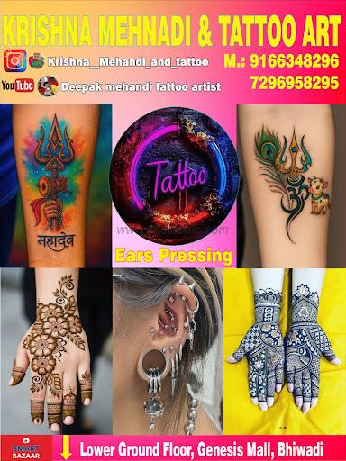 Krishna Mehandi And Tattoo Art