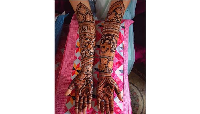 Krishna Mehandi Art