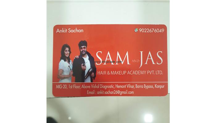 Sam And Jas Hair And Make-Up Academy Pvt. Ltd. - Makeup Artist In Kanpur | Hair Styling Course In Kanpur