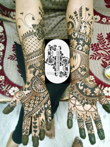 Santosh Mehandi Artist Best Professional 16 Year Old
