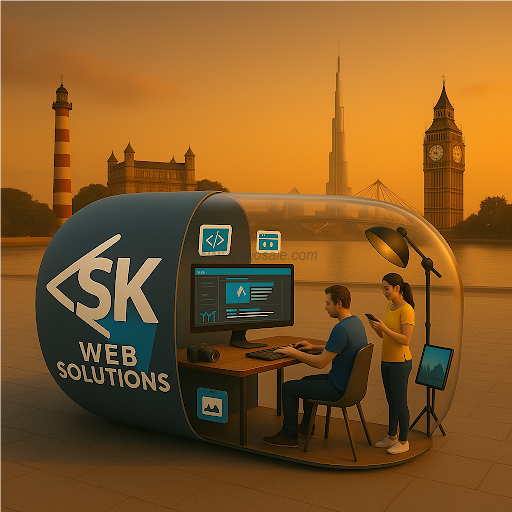 SK Web Solutions - Web Designing & Digital Marketing Moradabad