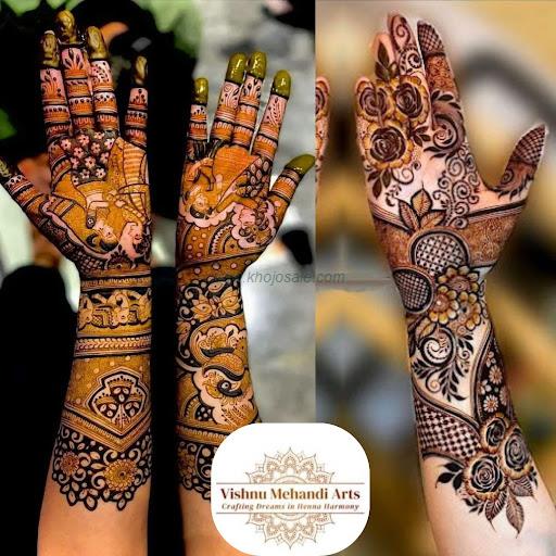 Vishnu Mehandi Arts Best Mehandi Artist In Gurgaon Sector 57
